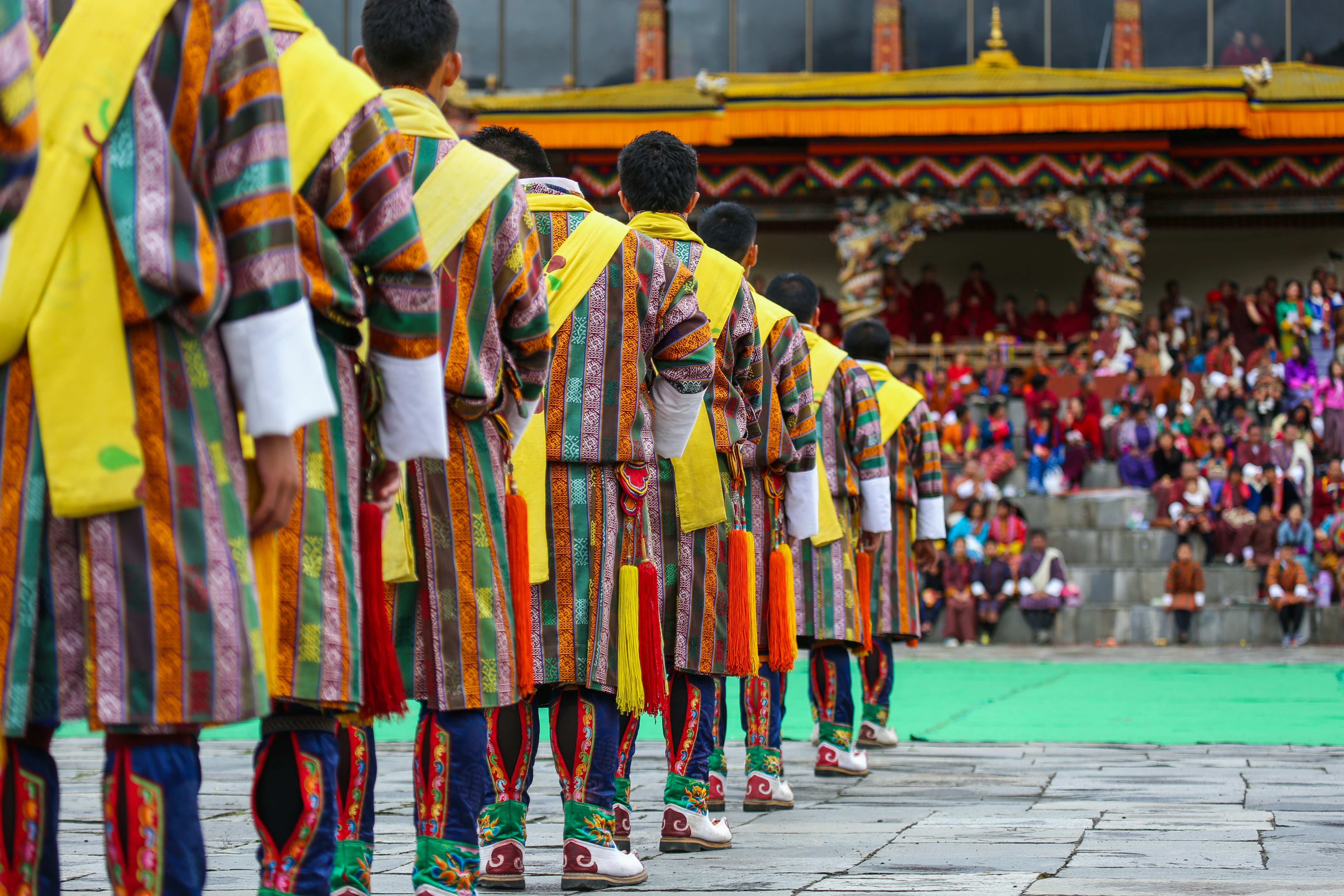 Bhutan mountain scenery