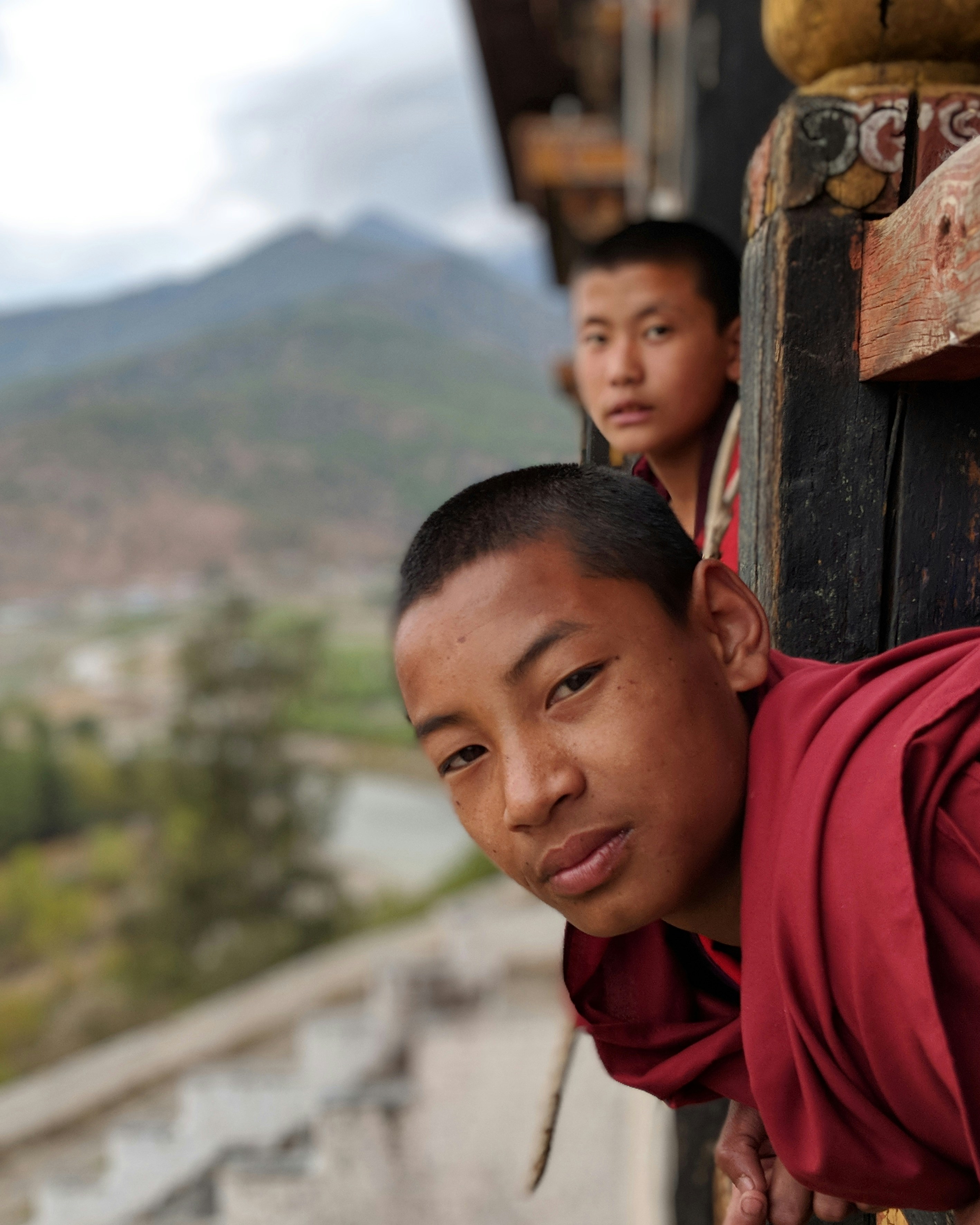 Khamsum Chorten in the Punakha valley