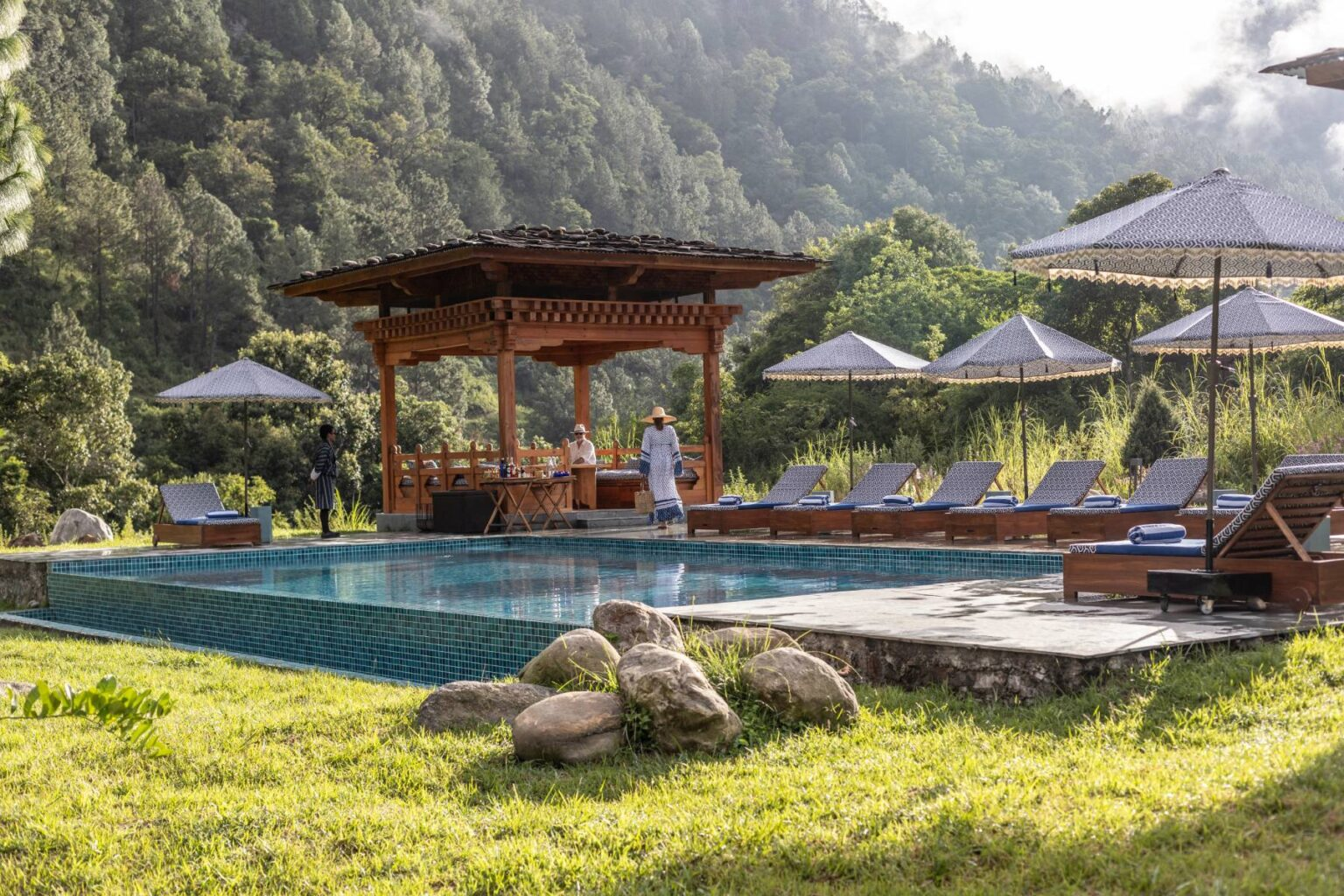 Khamsum Chorten in the Punakha valley
