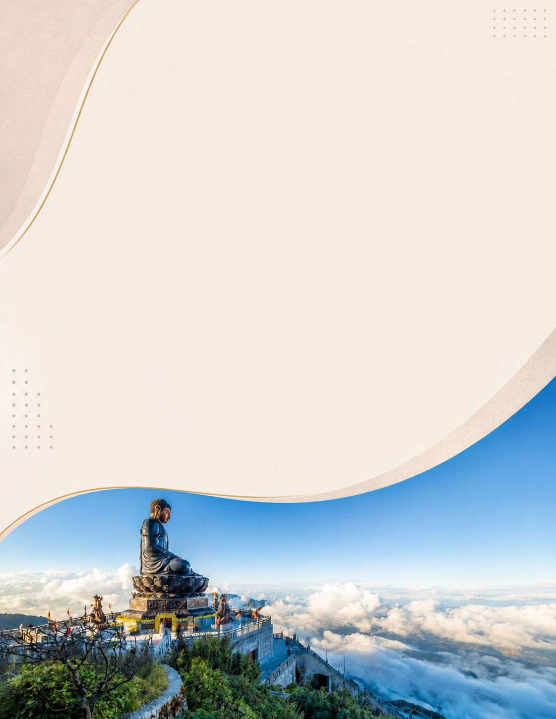 Vietnamese cityscape from the itinerary proposal